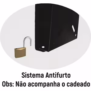 Suporte Inclinável Technosat 1015 TV's 10ʺ a 65ʺ