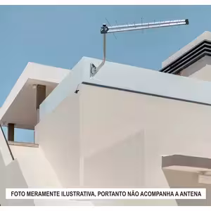 Suporte Mastro Articulado Externo Para Antena TV/Celular